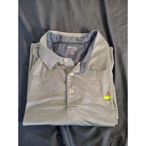 Mens Masters Tech Performance Golf Polo Shirt Sz 2XL PGA Augusta Nationals